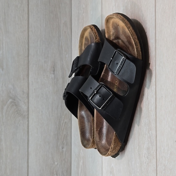 Birkenstock Women Arizona Sandals Flats shoes sz 40/9 Narrow - Picture 1 of 13